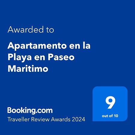 Apartamento En La Playa En Paseo Maritimo Málaga Dış mekan fotoğraf